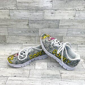 Women's Snow White & Seven Dwarfs "DOPEY"‎ unbranded Sneakers Size 6